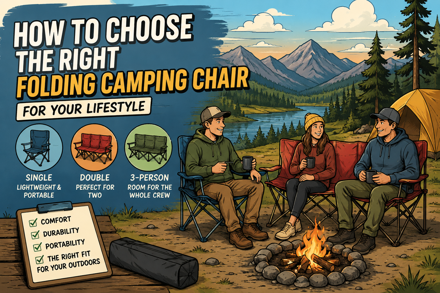 How to Choose the Right Folding Camping Chair for Your Lifestyle